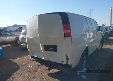 2011 Chevrolet Express 2500 Work Van из США, поврежденный, VIN 1GCWGFCA0B1153181